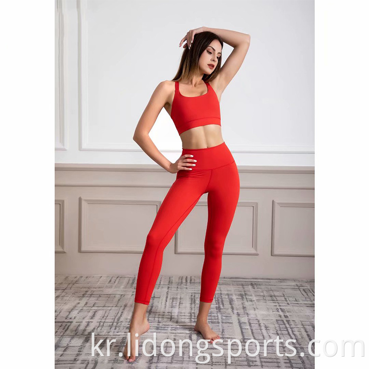 폭발성 요가 슈트 피트니스 Quick-Drying High Waist Sports Yoga Suit Yoga Suit Sport Wear